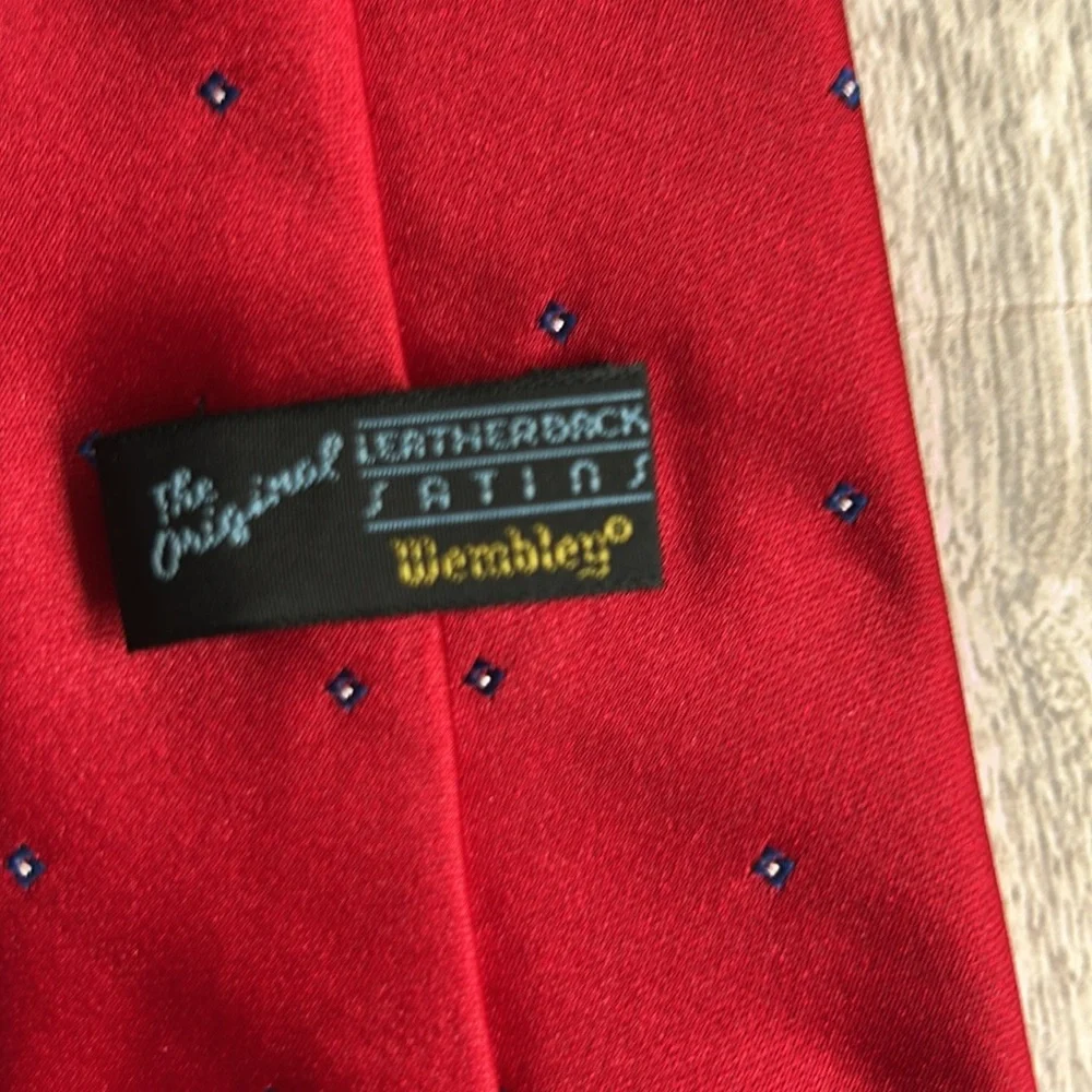 Wembley Red Classic Tie